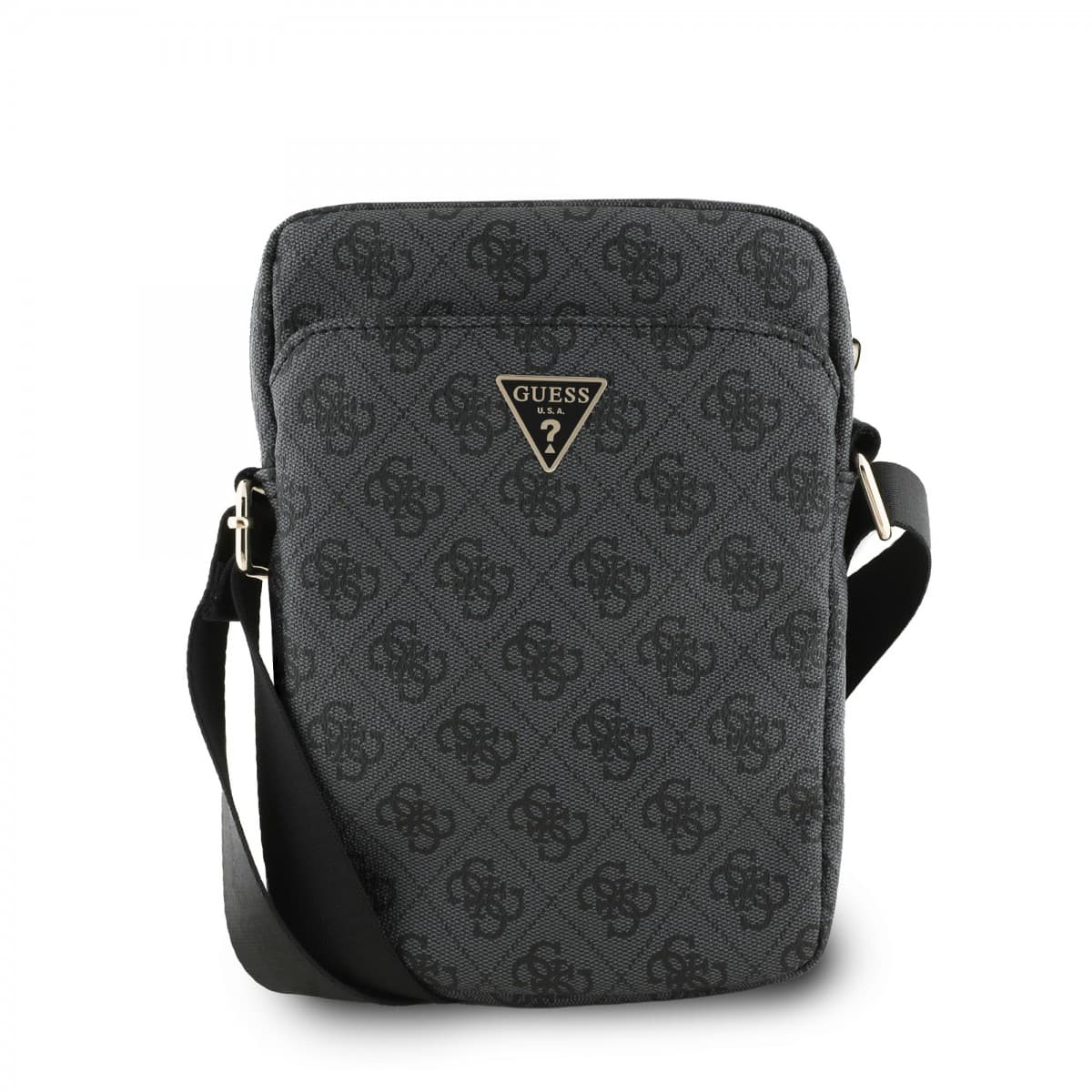 Kabelka Guess PU 4G Triangle Logo 8" Black