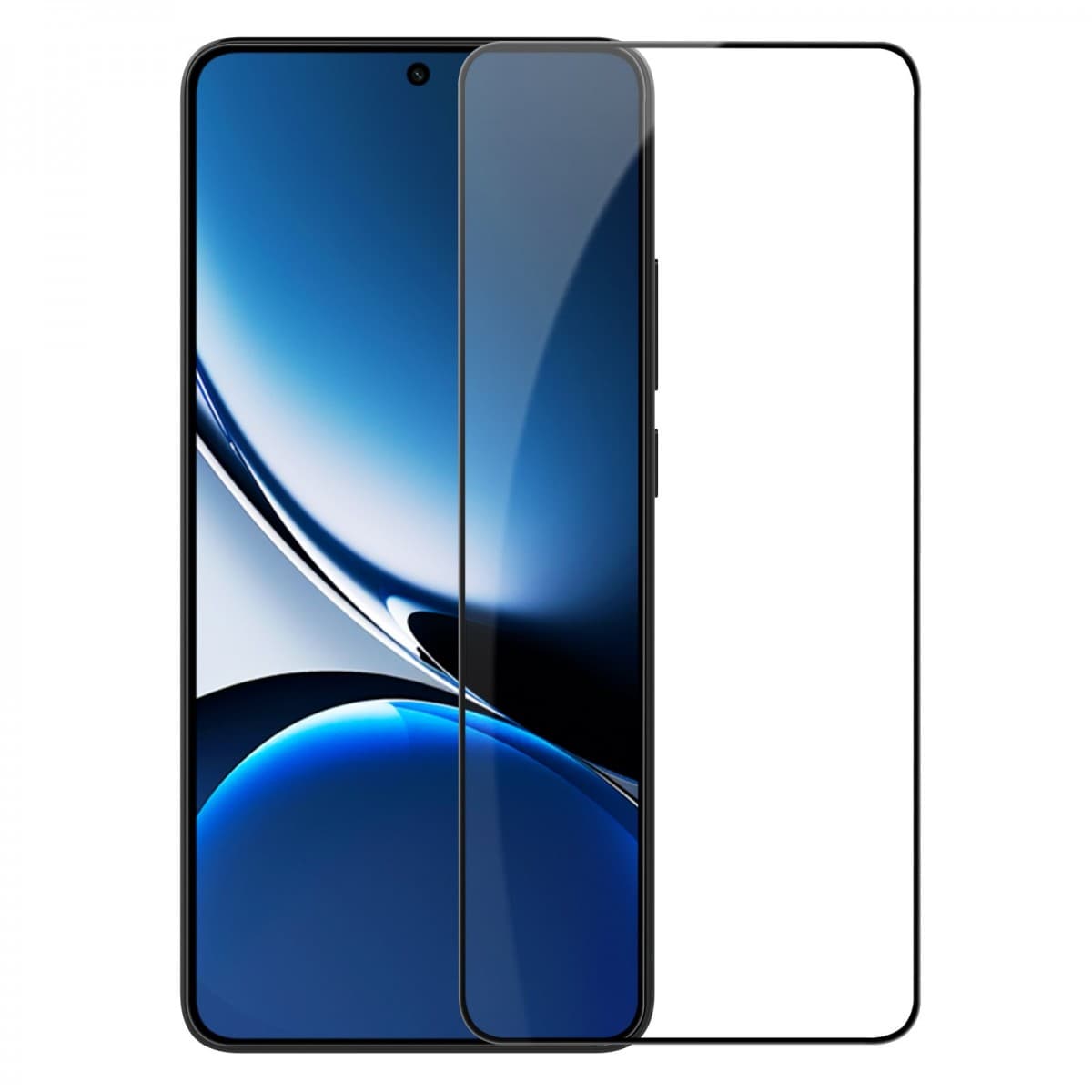 Tvrzené sklo Nillkin 2.5D CP+ PRO Black pro Poco X7 Pro 5G - náhled 1