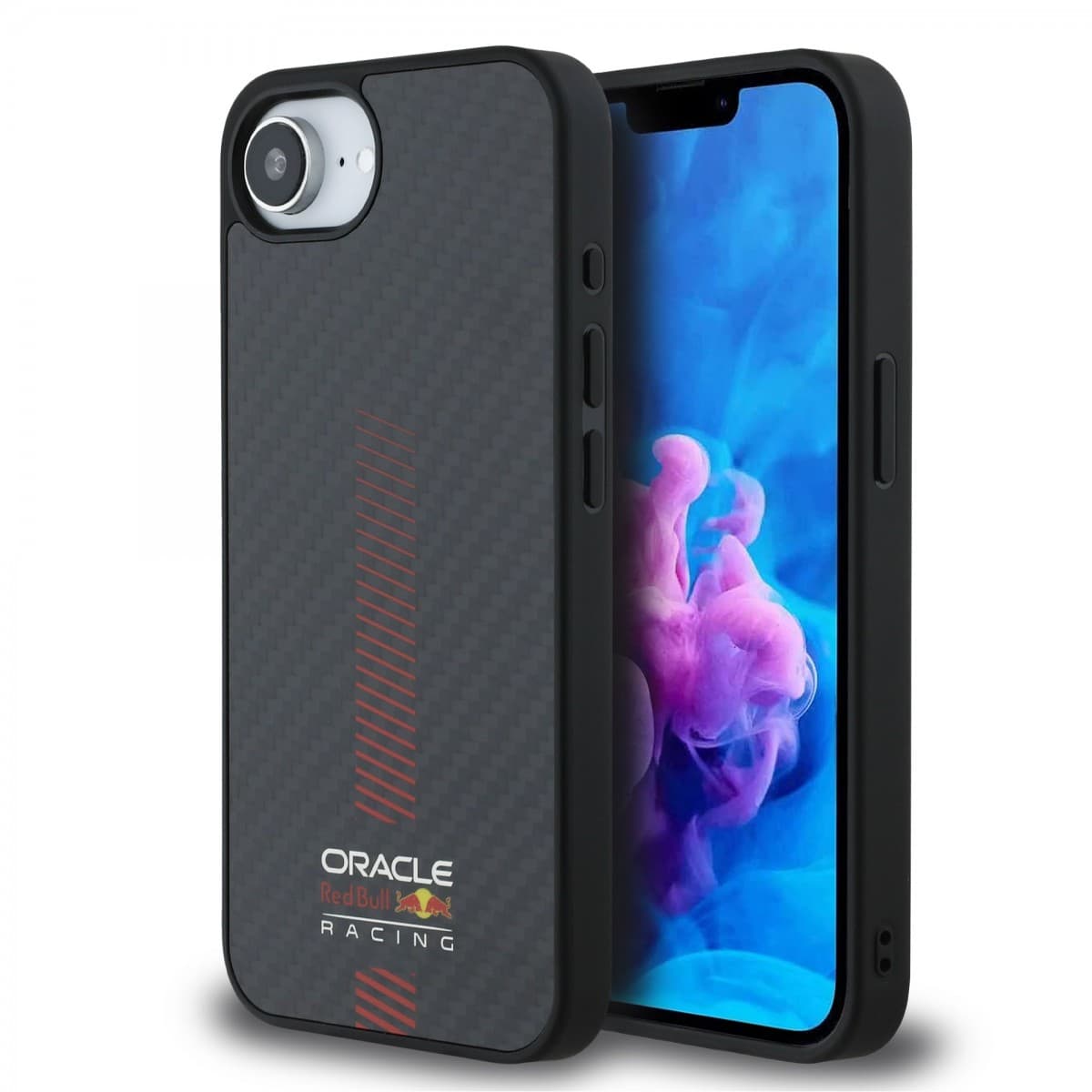 Zadní kryt Red Bull Carbon Powerbar MagSafe pro iPhone 16e Black - náhled 1