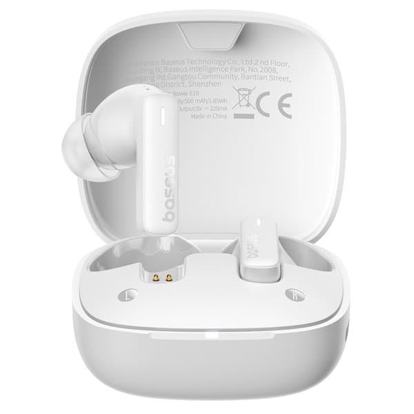 Bezdrátová sluchátka Baseus Bowie E19 Stellar White