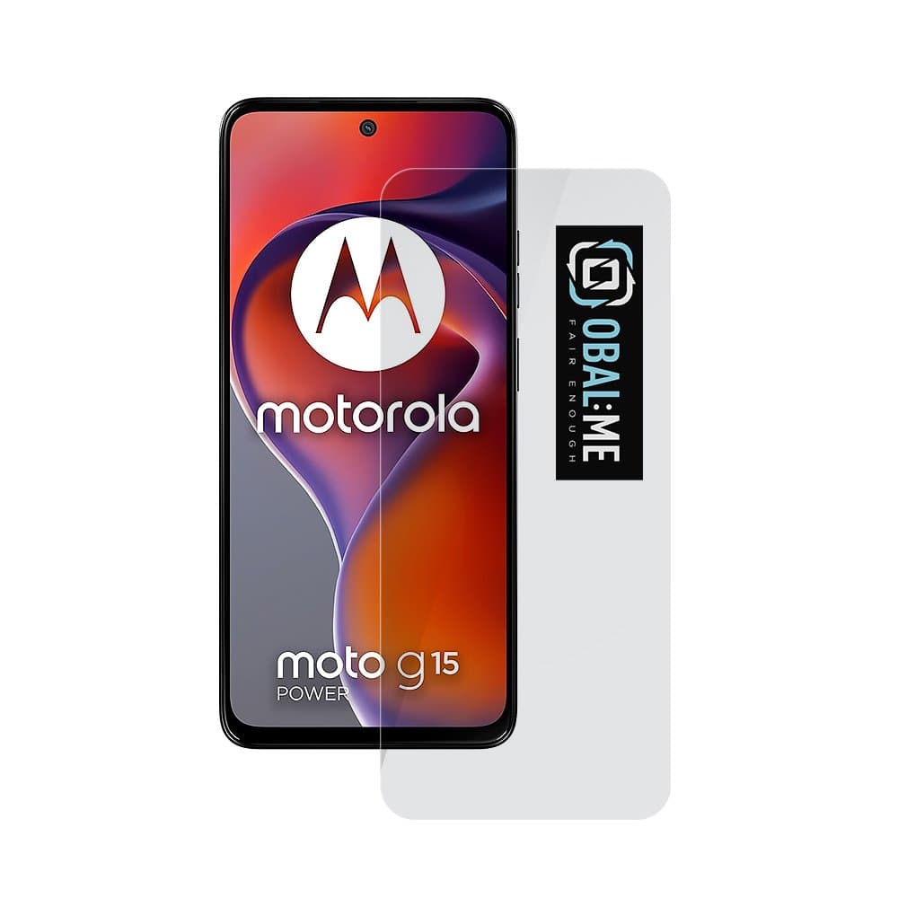 Tvrzené sklo OBAL:ME 2.5D pro Motorola G15-G15 Power Clear - náhled 1