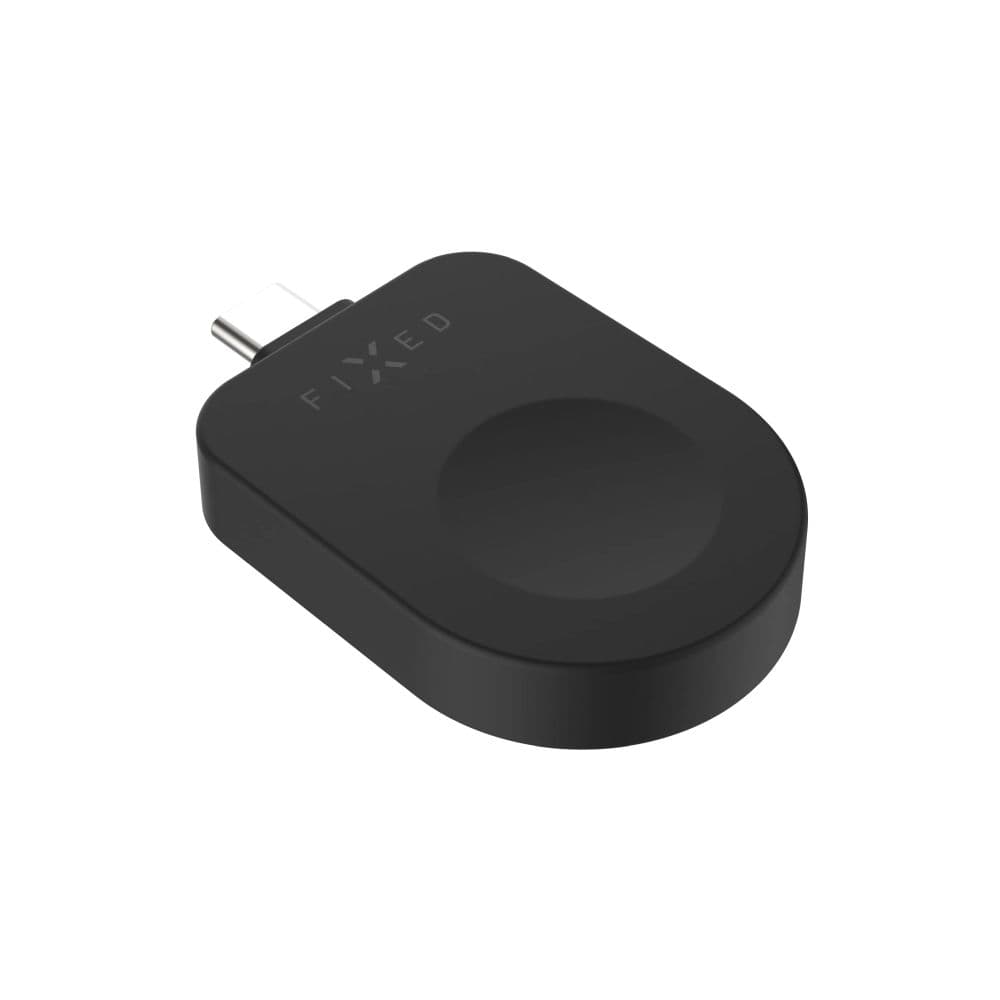 Nabíjecí USB-C adaptér FIXED pro Apple Watch kompatibilní s Powerstation Uni, černý - náhled 1
