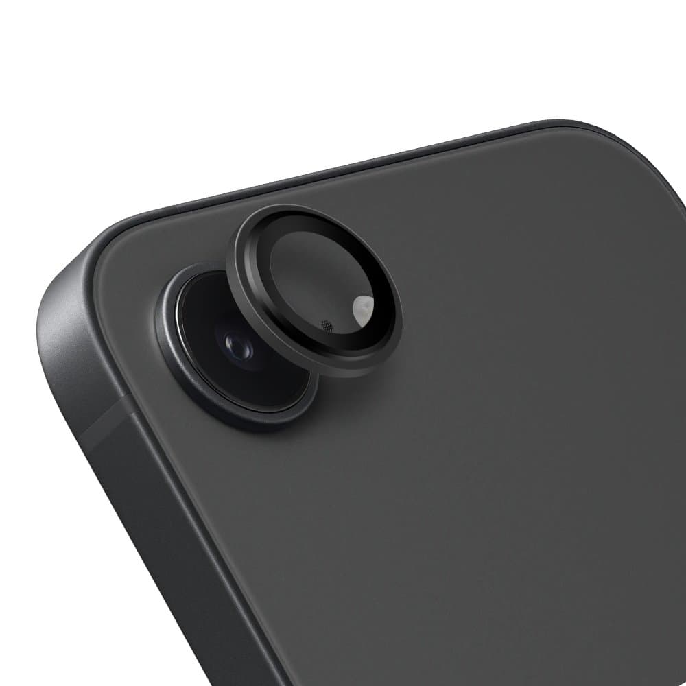 Ochrana čoček OBAL:ME pro Apple iPhone 16e Matte Black - náhled 1