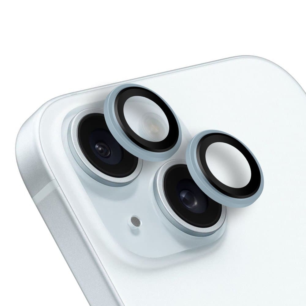 Ochrana čoček OBAL:ME pro Apple iPhone 15-15 Plus Blue - náhled 1