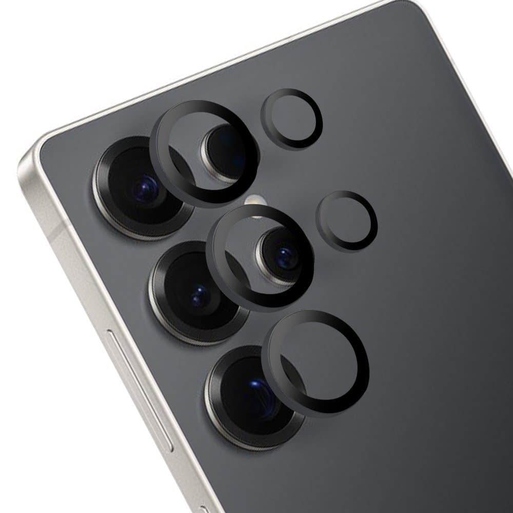 Ochrana čoček OBAL:ME pro Samsung Galaxy S25 Ultra Titanium Black - náhled 1
