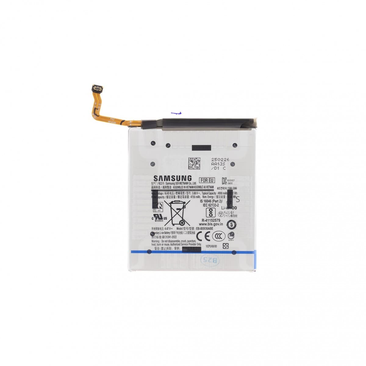 Baterie EB-BS936ABE Samsung Li-Ion 4900mAh (Service Pack)