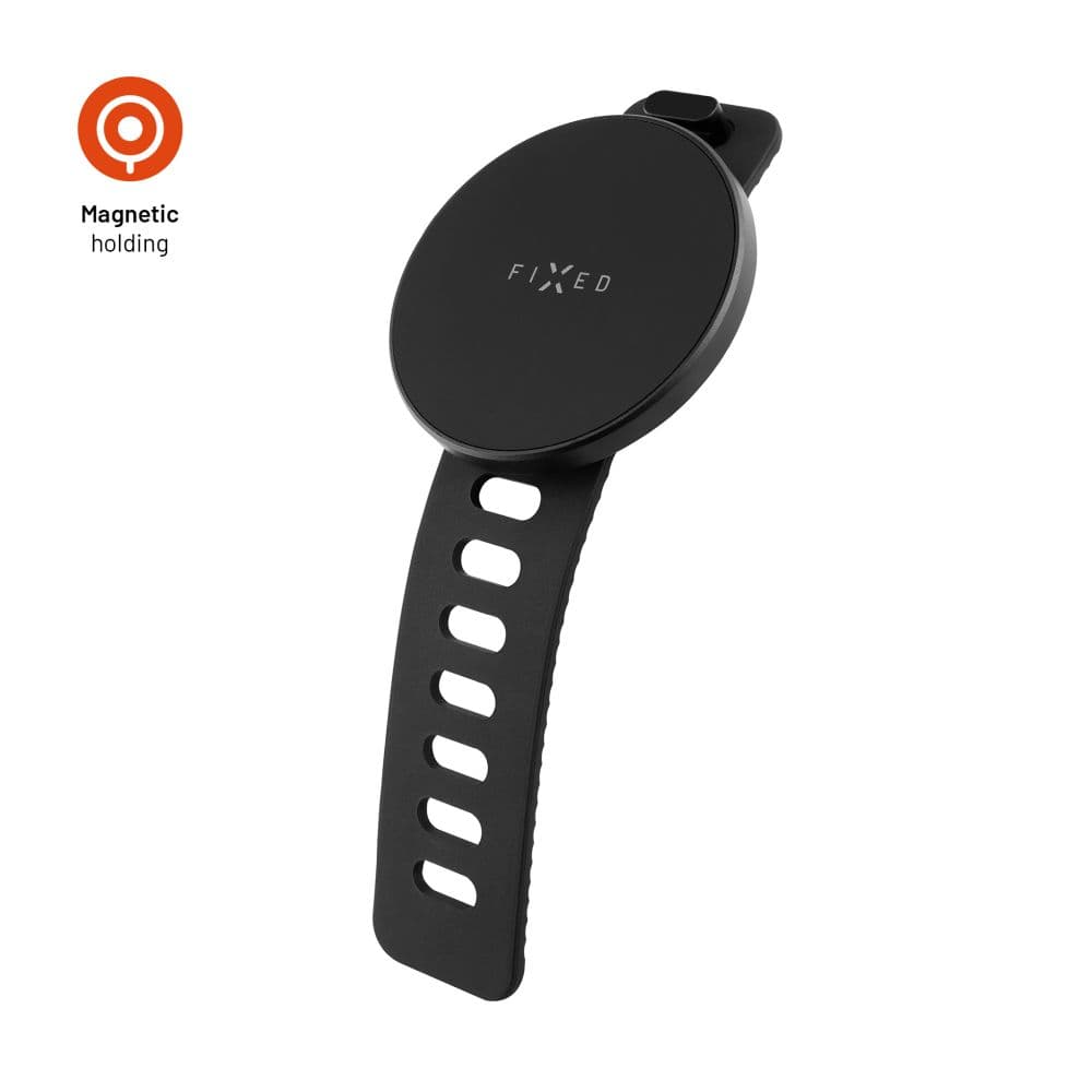 Fitness držák mobilního telefonu FIXED MagGrip Active s MagSafe uchycením, černý - náhled 1