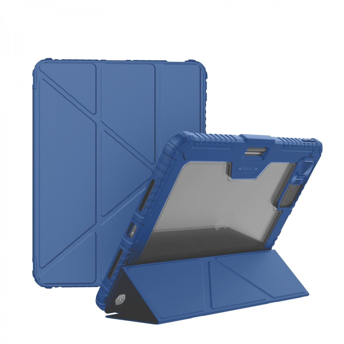 Pouzdro Nillkin Bumper PRO Protective Stand Multi-angle pro iPad Pro 11 2024 Sapphire Blue - náhled 1
