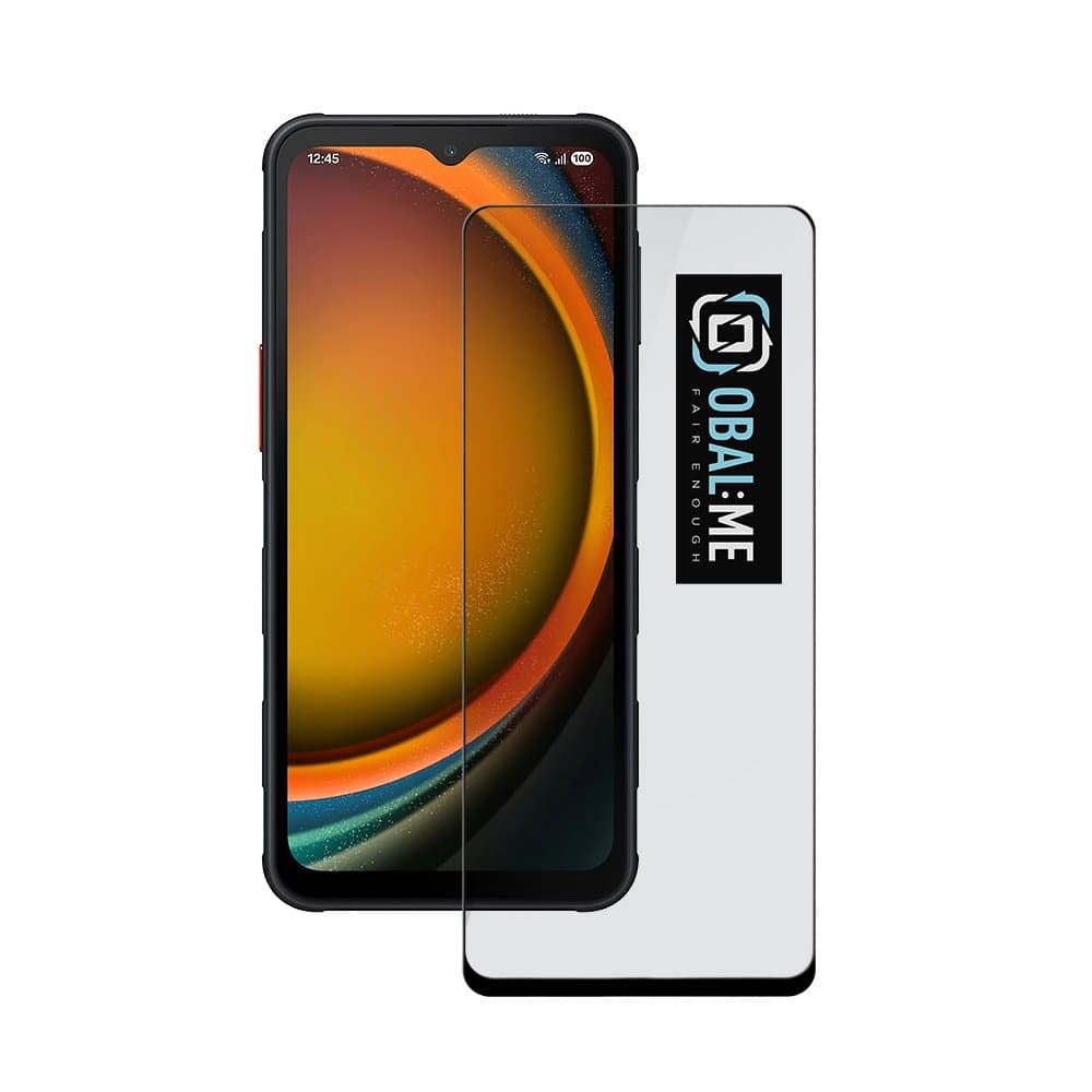Tvrzené sklo OBAL:ME 5D pro Samsung Galaxy Xcover7 Pro Black - náhled 1