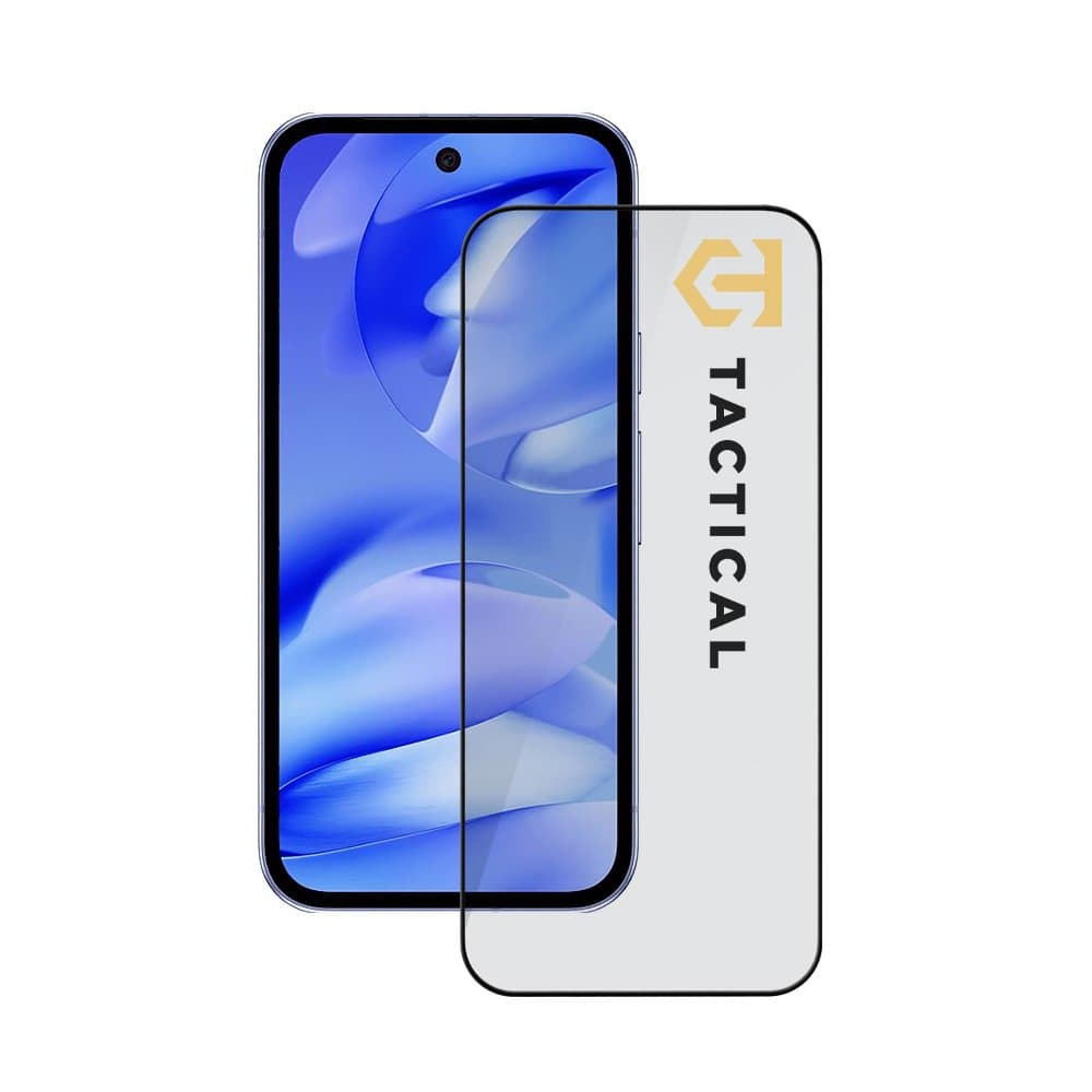 Tvrzené sklo Tactical Glass Shield 5D pro Google Pixel 9a Black - náhled 1