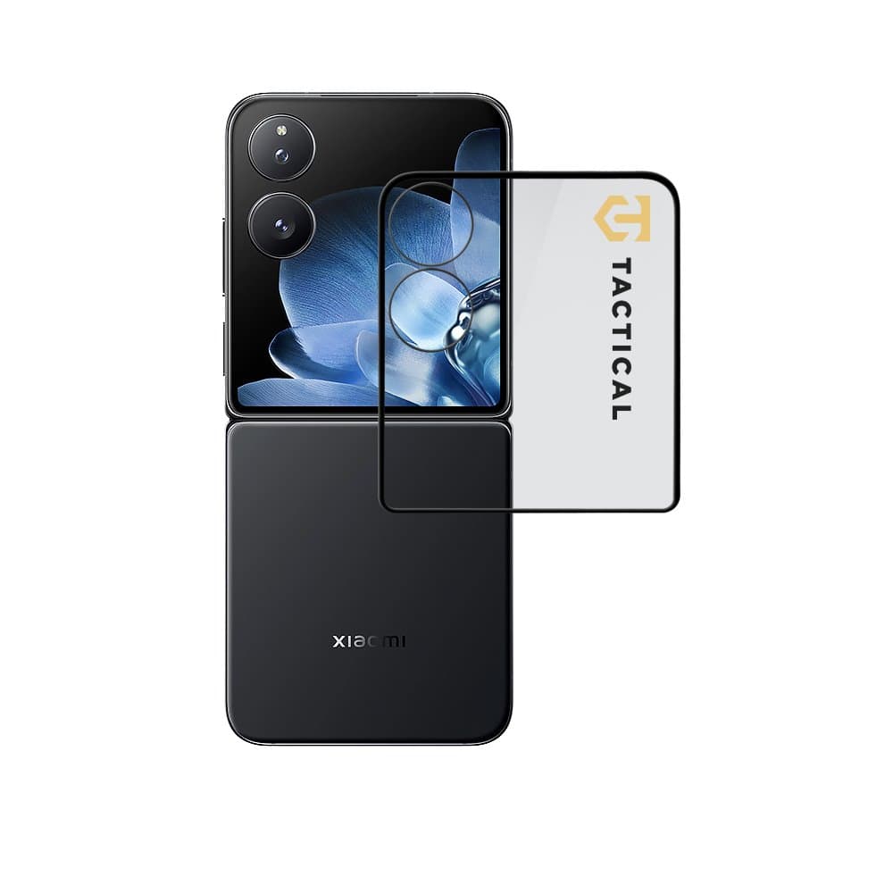 Tvrzené sklo Tactical Glass Shield 5D pro Xiaomi Mix Flip Black - náhled 1
