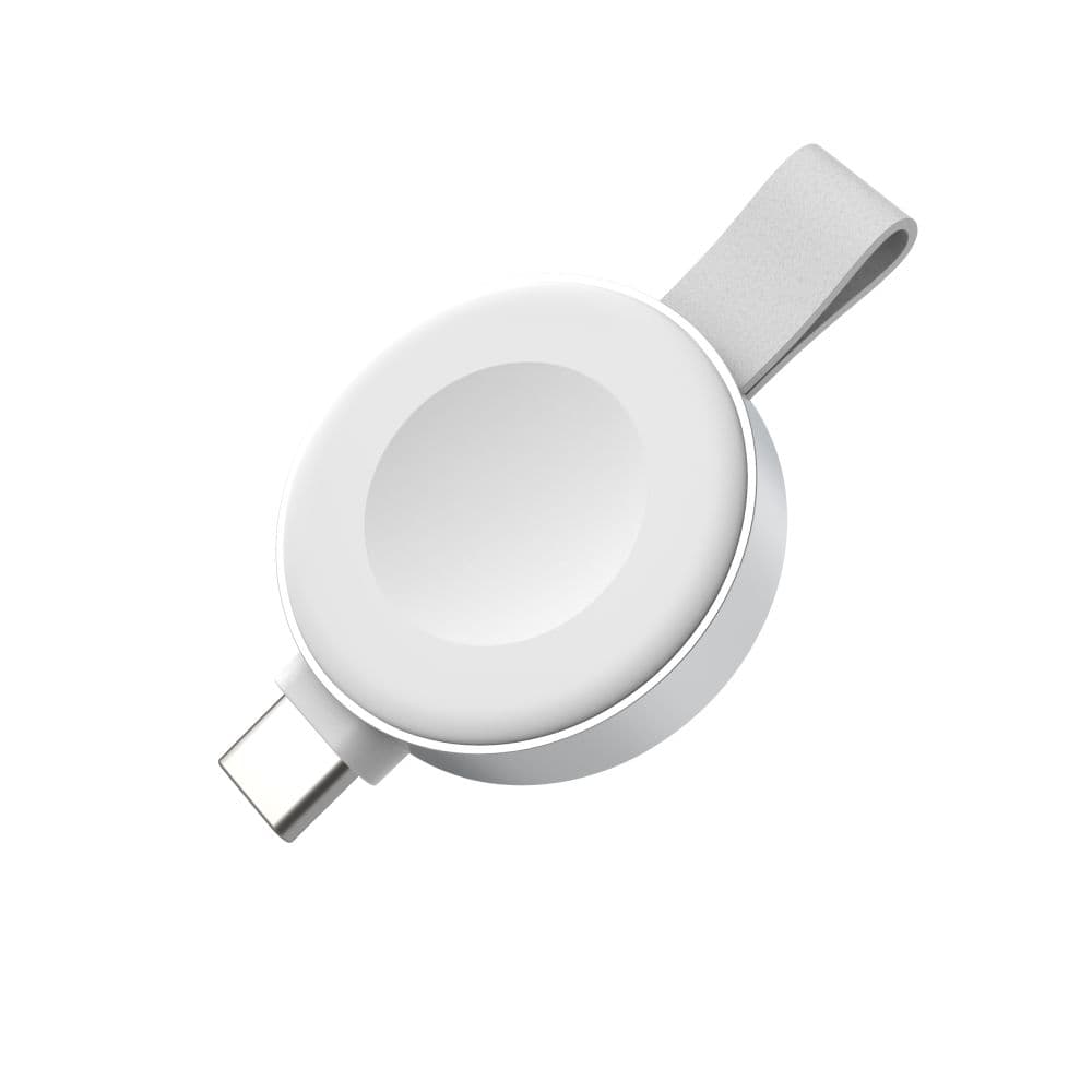 Nabíjecí USB-C adaptér FIXED Orb 2 pro Apple Watch s podporou rychlonabíjení, bílý - náhled 1