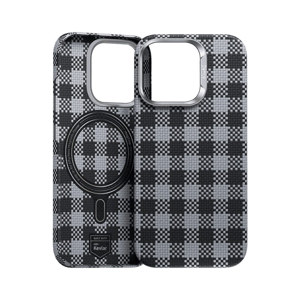 Zadní kryt Benks Magnetic Armor Vichy Kevlar (BF65) pro iPhone 16 Pro black