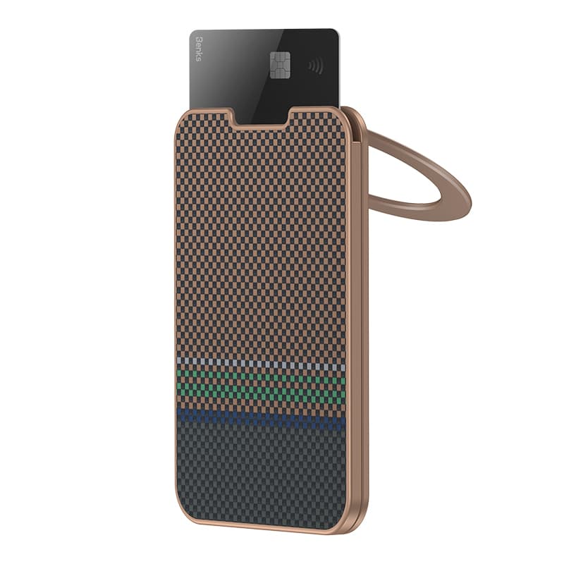 Pouzdro na karty Benks Wallet Magnetic ArmorGo Kevlar Stand Prestige - náhled 1
