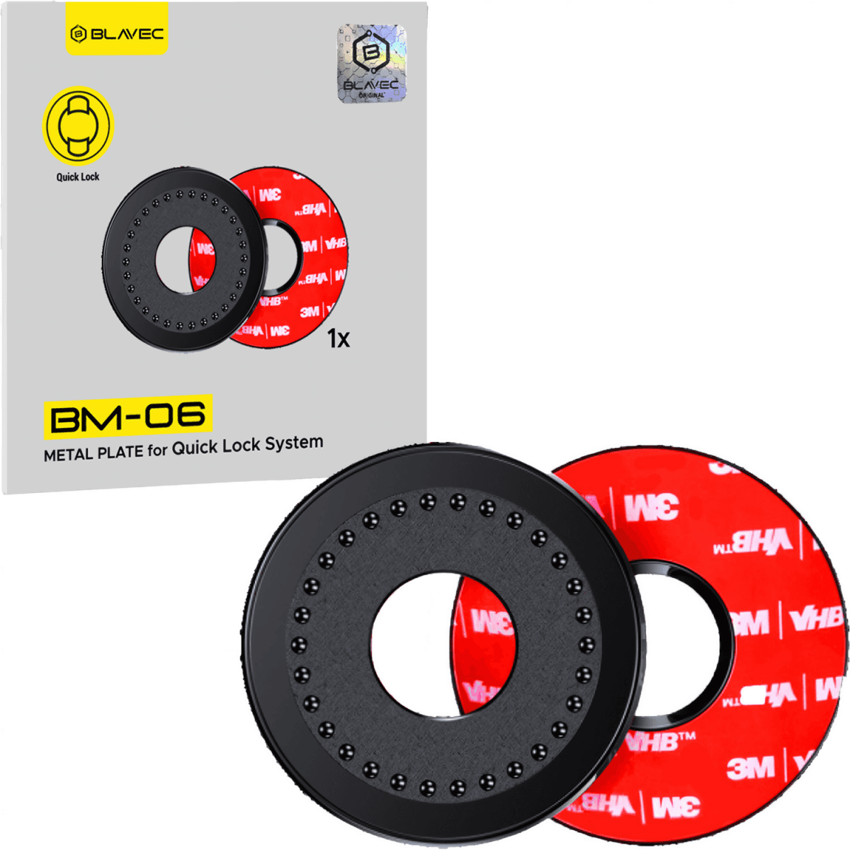 Žeton Blavec BM-06 Quick Lock černý - náhled 1