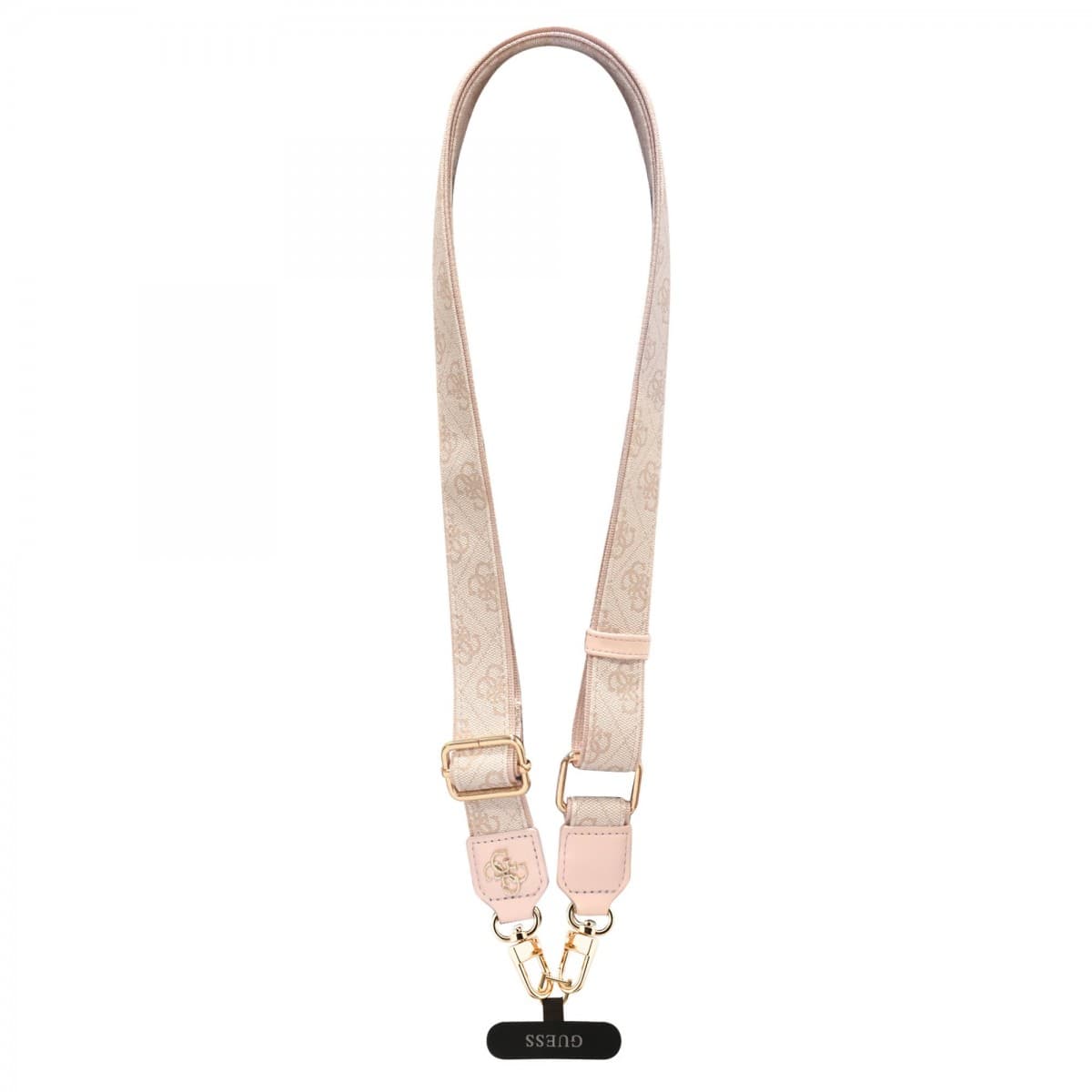 Popruh Guess Crossbody PU 4G Metal Logo Pink - náhled 1