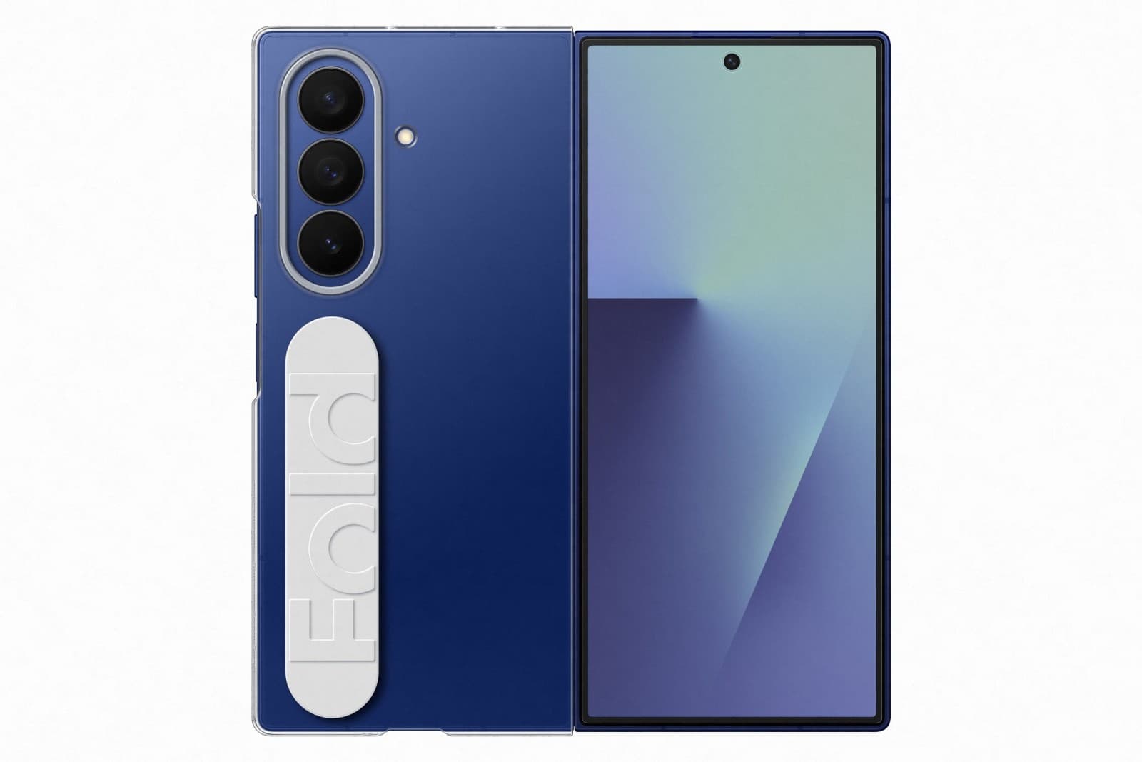 Zadní kryt EF-QF966CTE Samsung Clear Grip pro Galaxy Z Fold 7 Transparent