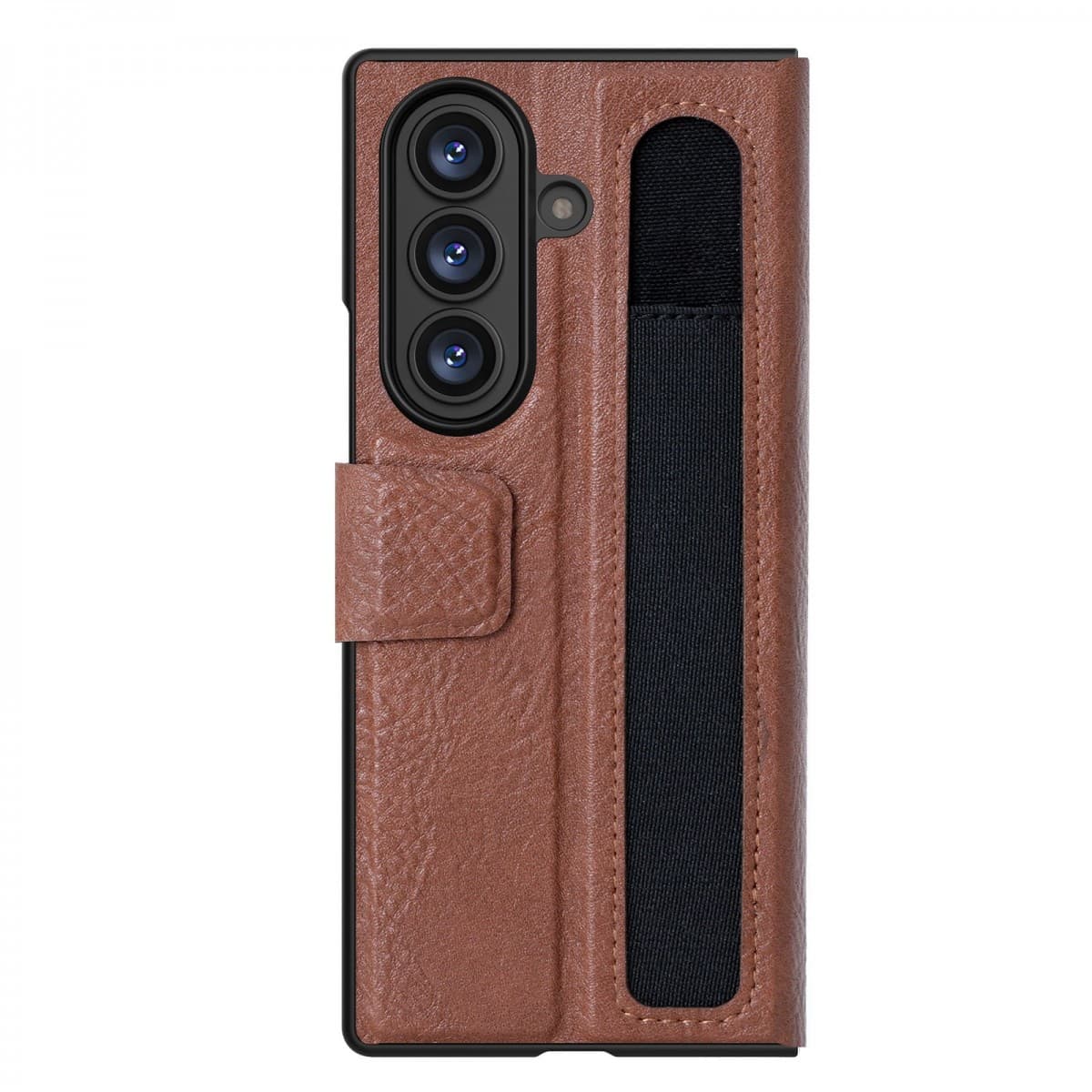 Knížkové pouzdro Nillkin Aoge pro Samsung Galaxy Z Fold 7 Brown - náhled 1