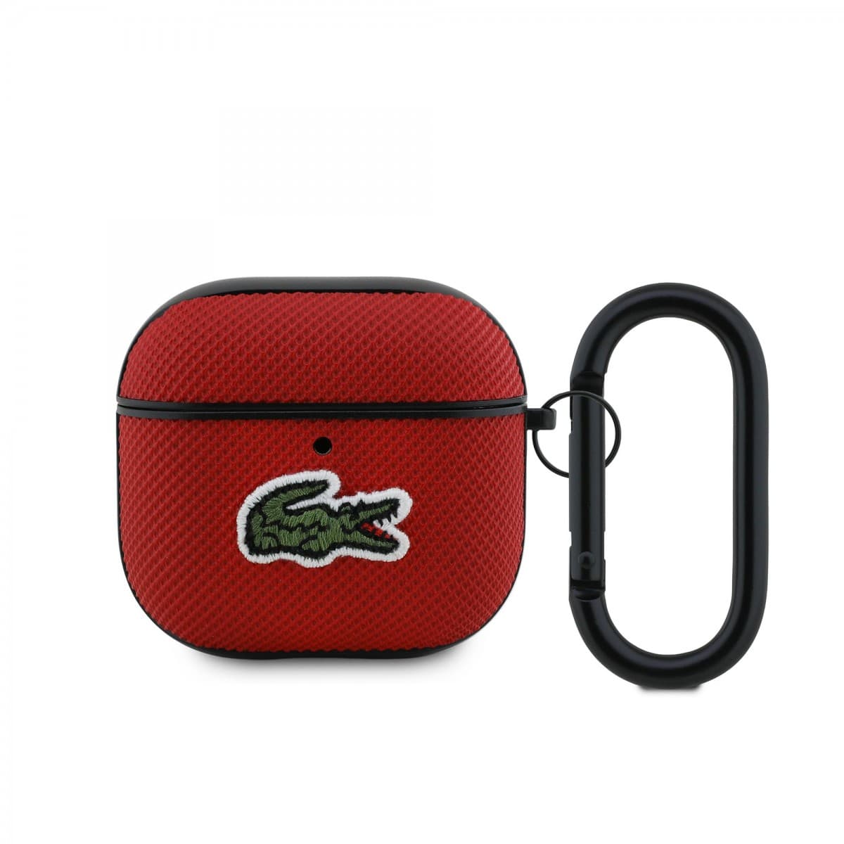 Pouzdro Lacoste Petit Pique Croc Logo Patch pro AirPods 4 Red - náhled 1