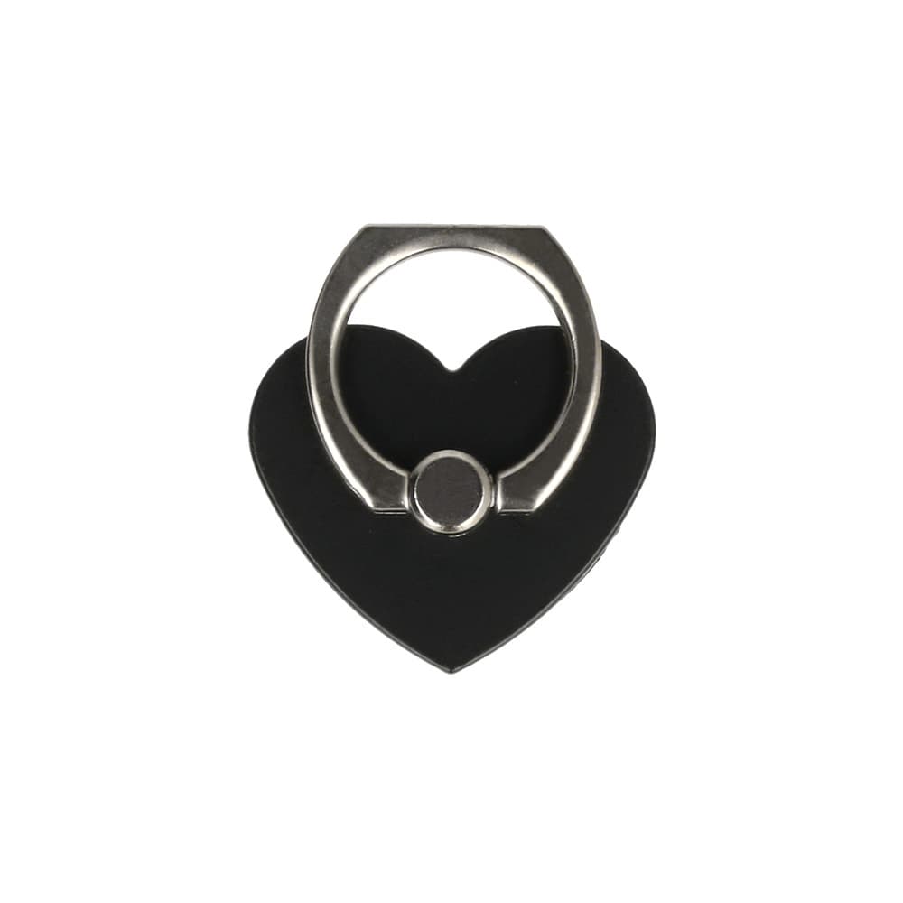 Prsten - držák HEART - Black