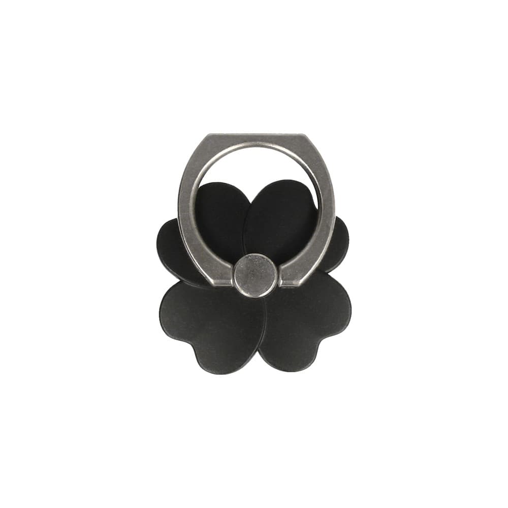 Prsten - držák FLOWER - Black