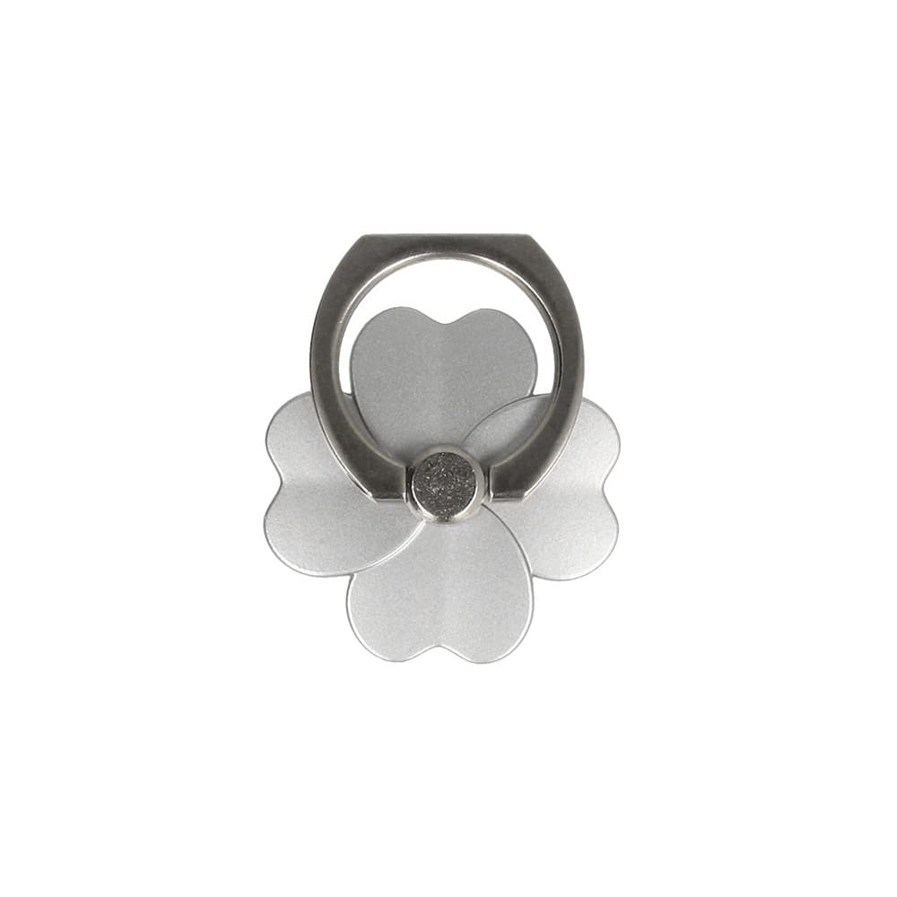 Prsten - držák FLOWER - Silver