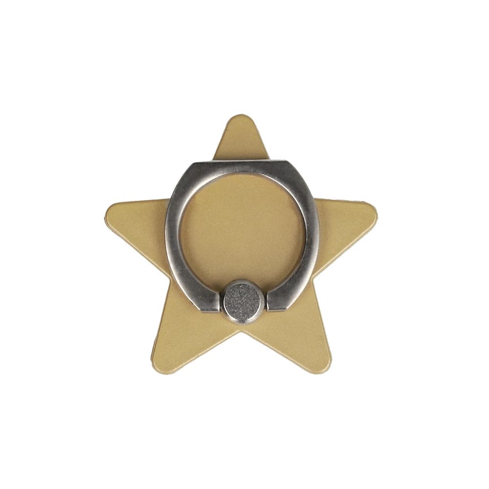 Prsten - držák STAR - Gold