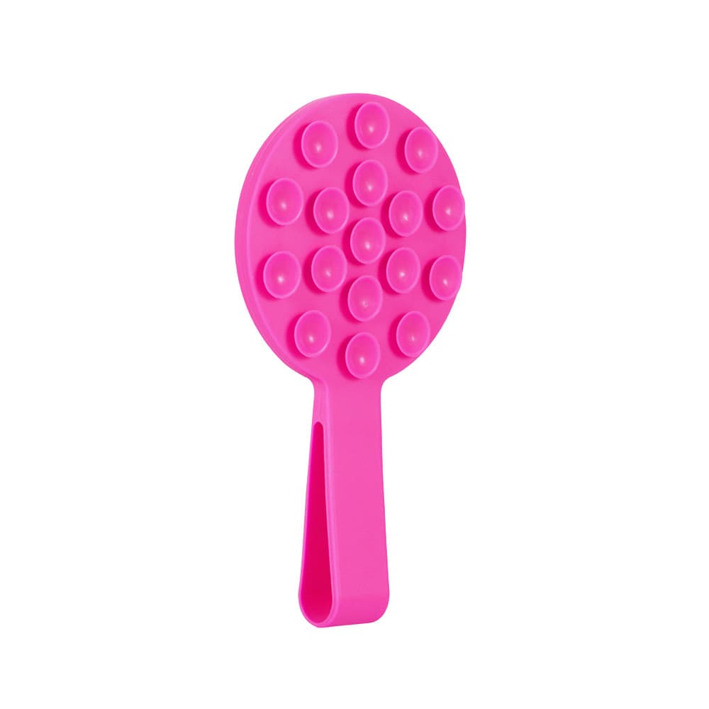 Magnetický držák na mobil s kroužkem Silicone MSH9 pink - náhled 1
