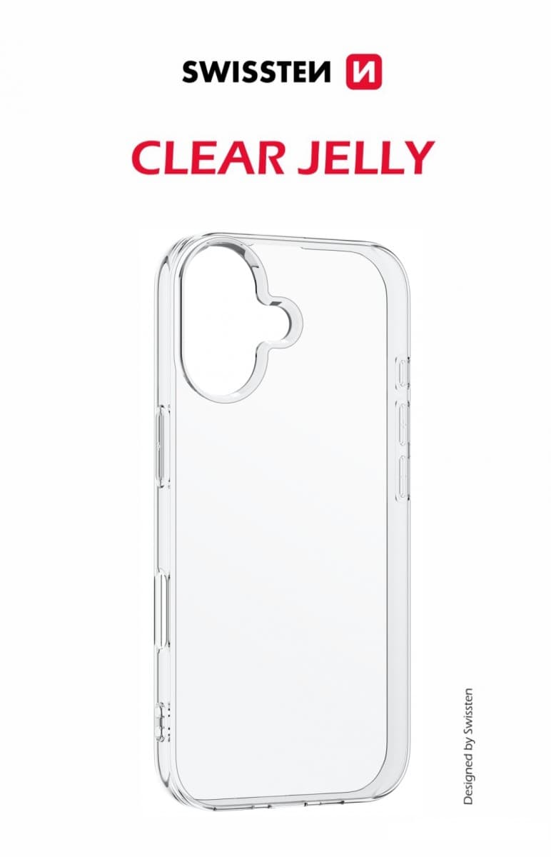 Zadní kryt Swissten Clear Jelly pro Apple iPhone 17 průhledný - náhled 1