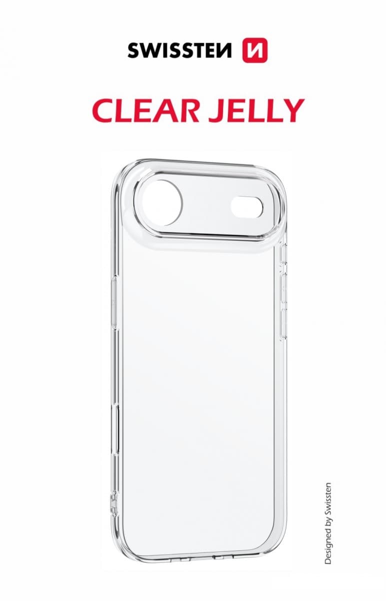 Zadní kryt Swissten Clear Jelly pro Apple iPhone 17 Air průhledný - náhled 1