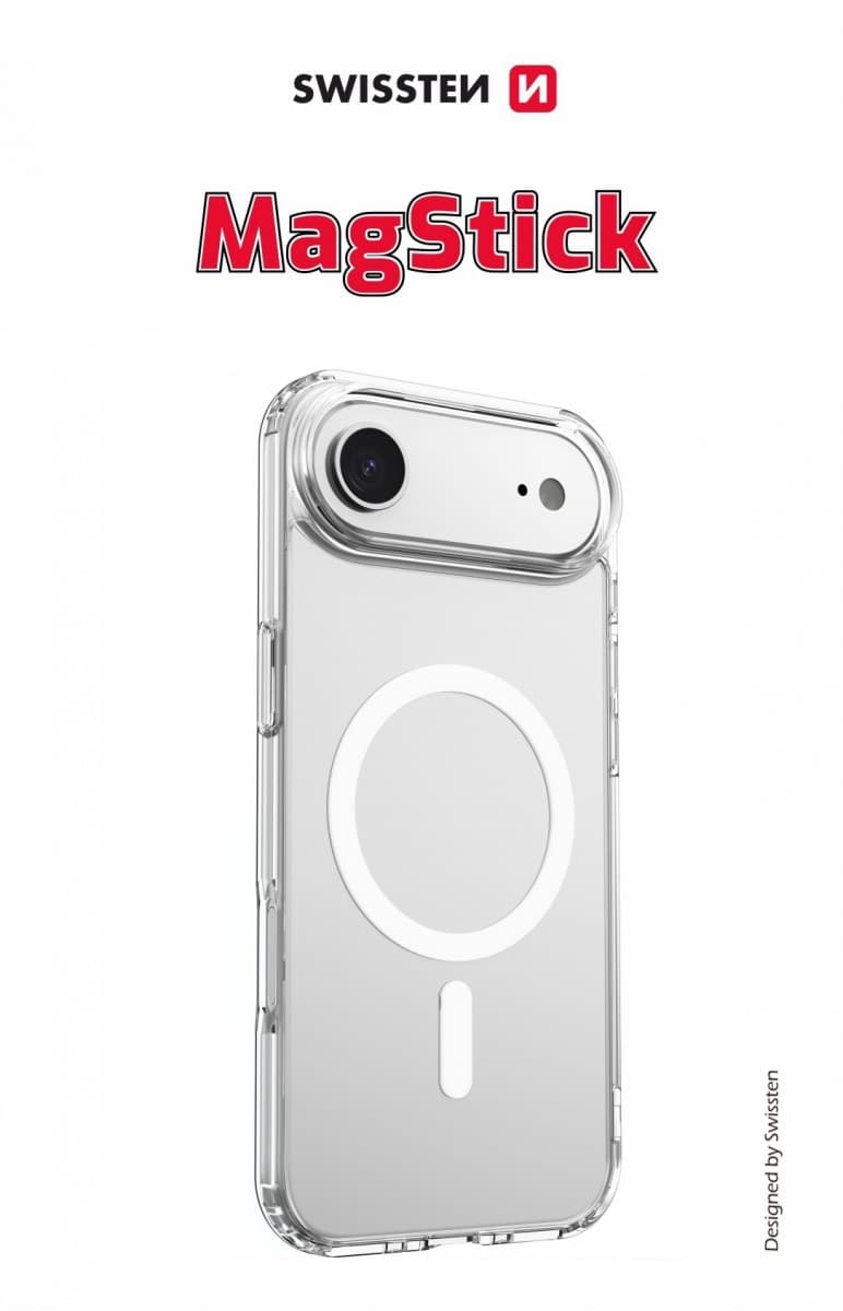 Zadní kryt Swissten Clear Jelly Magstick pro Apple iPhone 17 Air transparentní - náhled 1