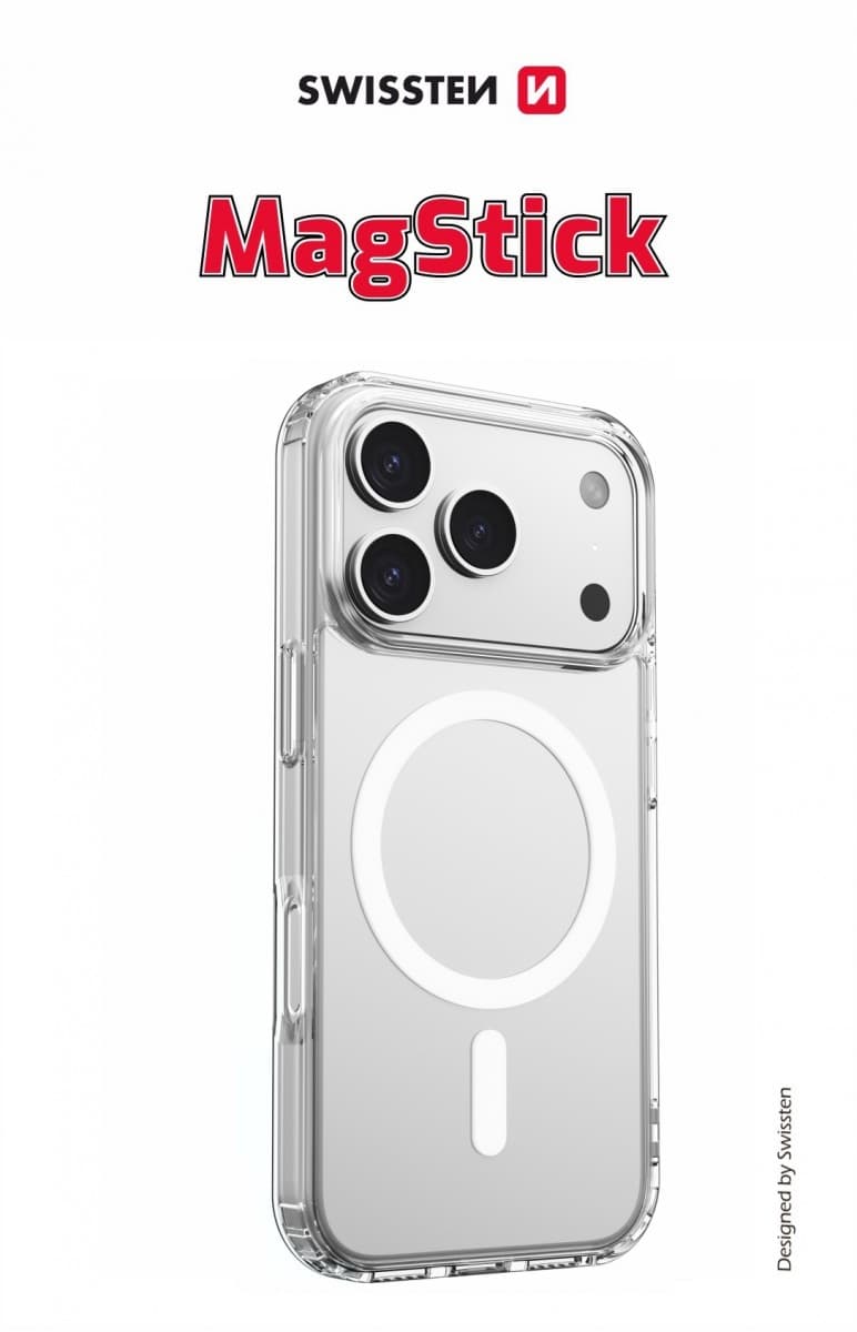 Zadní kryt Swissten Clear Jelly Magstick pro Apple iPhone 17 Pro Max transparentní - náhled 1