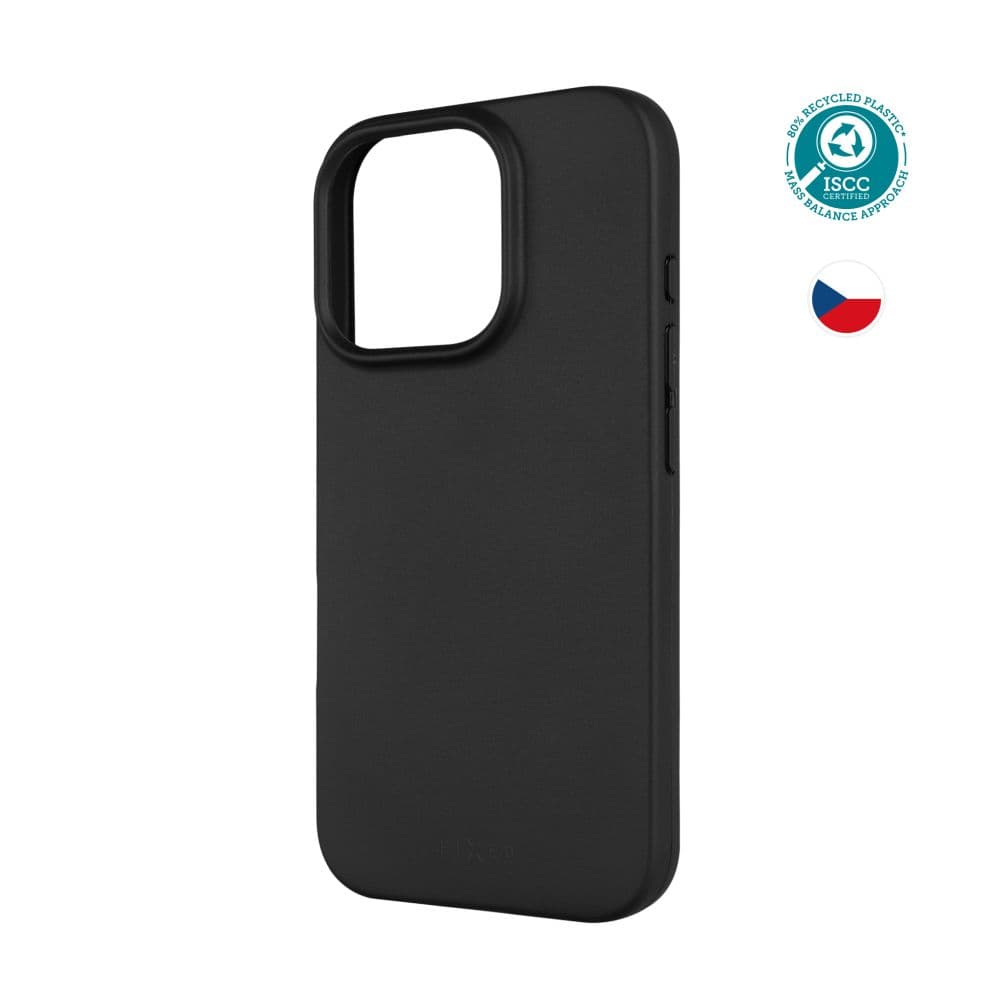 TPU gelový kryt FIXED ReStory pro Apple iPhone 17 Pro, černý - náhled 1