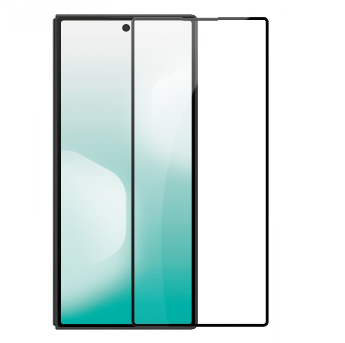 Tvrzené sklo Nillkin 2.5D CP+ PRO Black pro Samsung Galaxy Z Fold 7 - náhled 1
