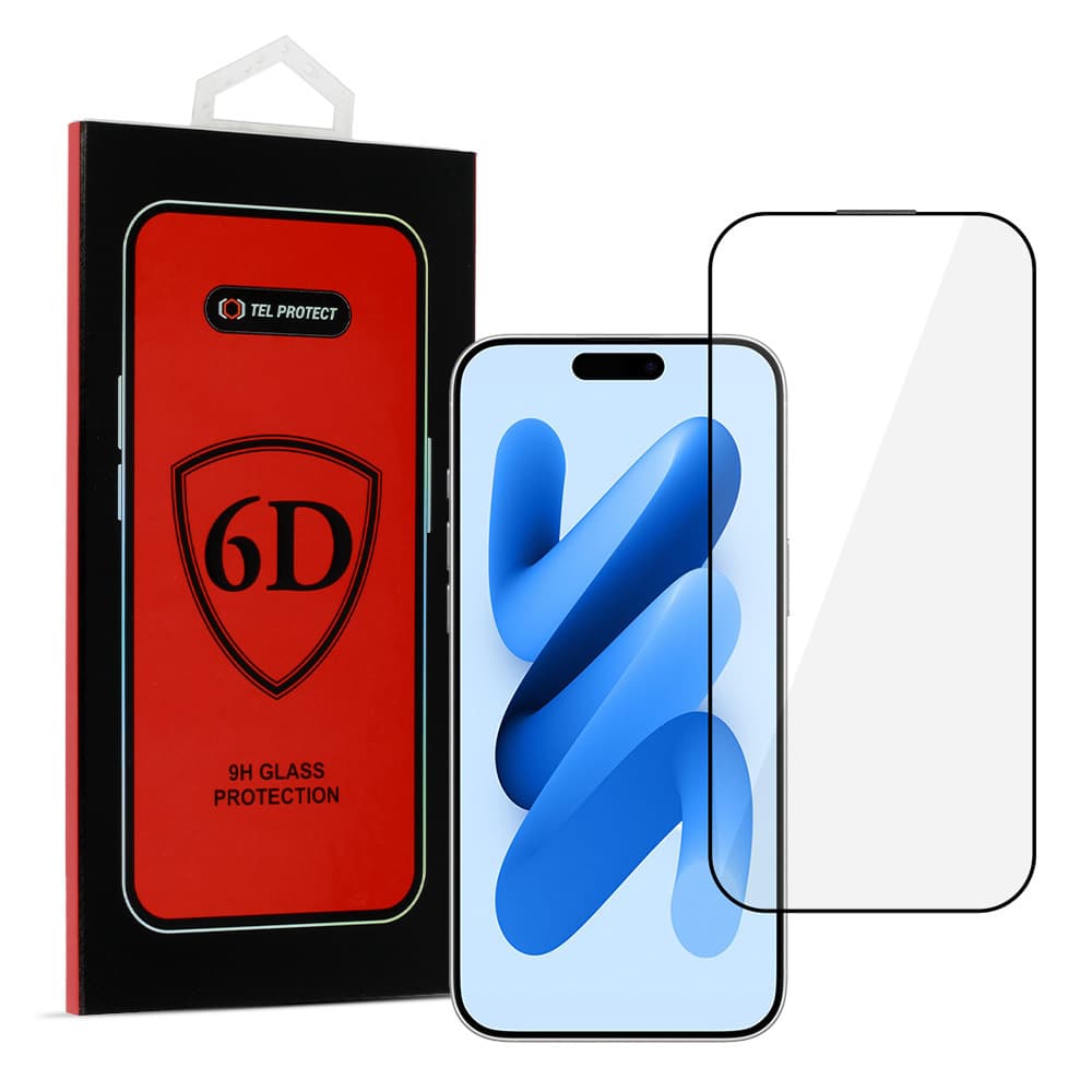 Tvrzené sklo Tel Protect Full Glue 6D pro iPhone 17 Air BLACK - náhled 1