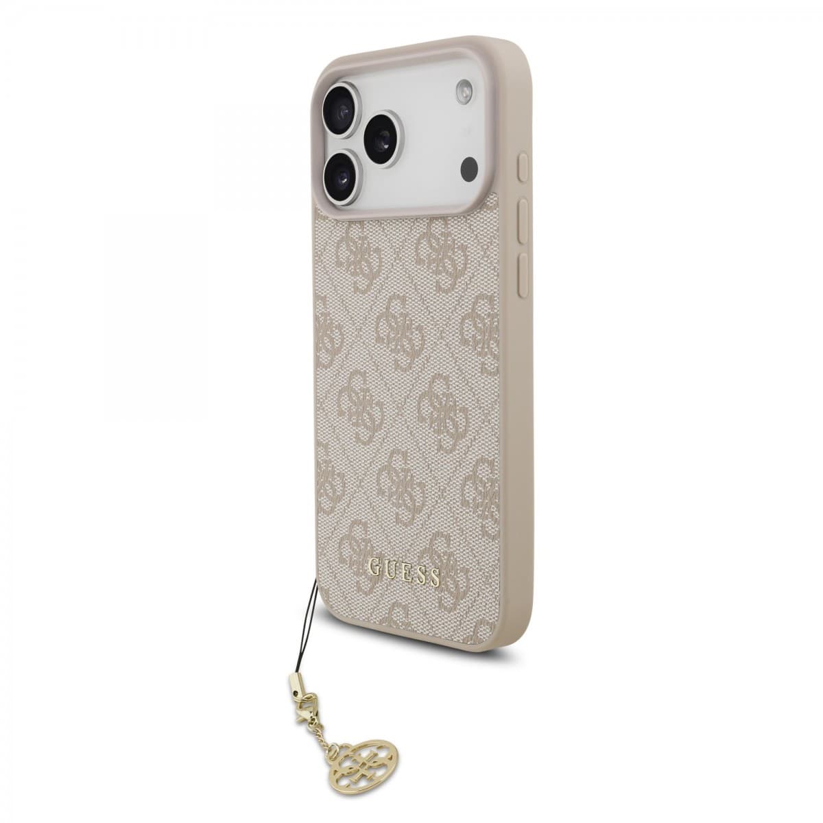 Zadní kryt Guess 4G Charm pro iPhone 17 Pro Max Tone on Tone Pink - náhled 1