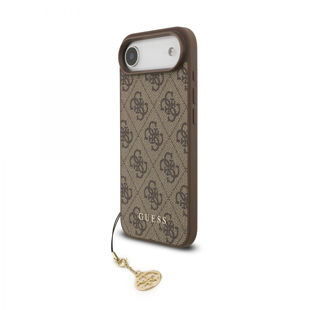 Zadní kryt Guess 4G Charm pro iPhone 17 Air Tone on Tone Brown - náhled 1
