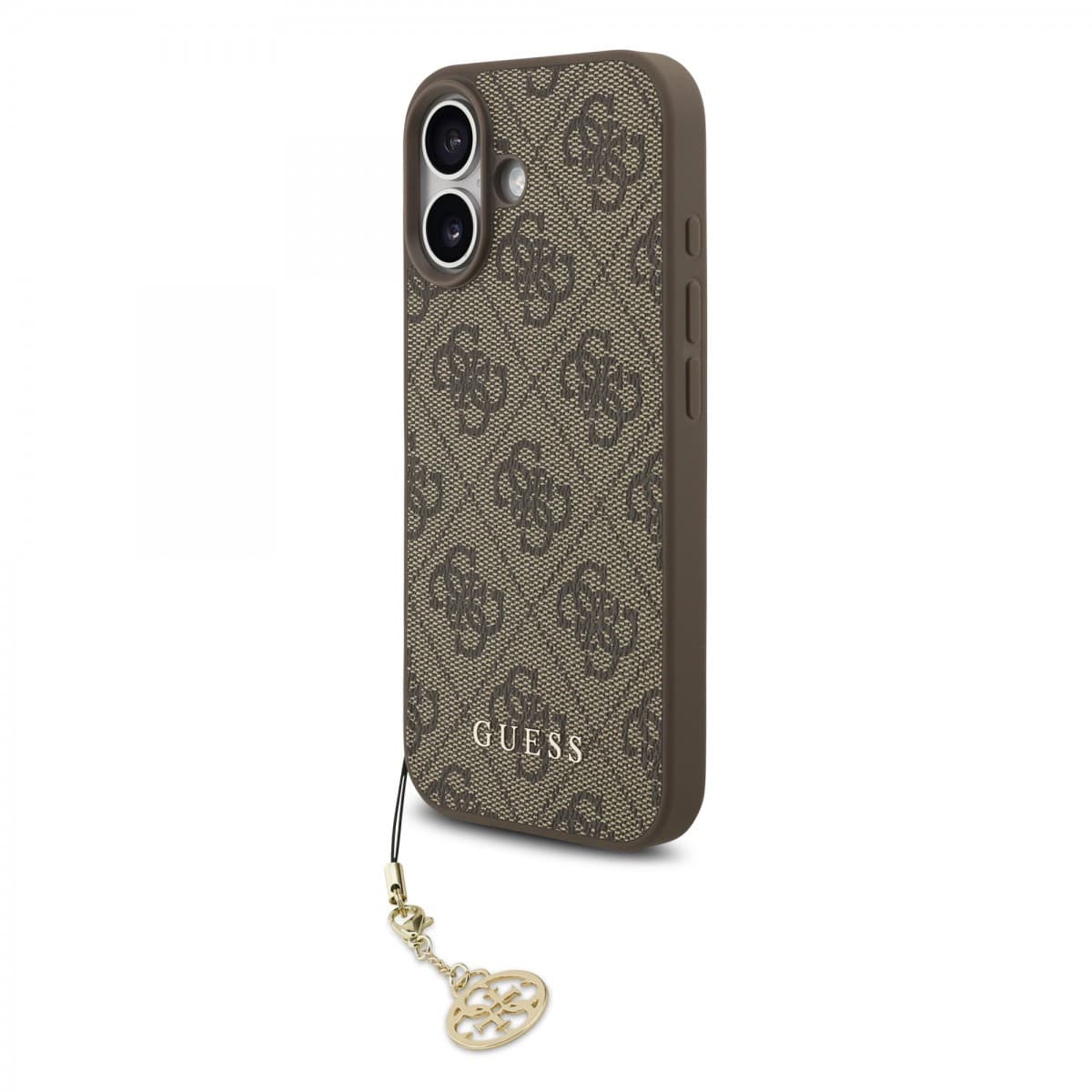 Zadní kryt Guess 4G Charm pro iPhone 17 Tone on Tone Brown - náhled 1