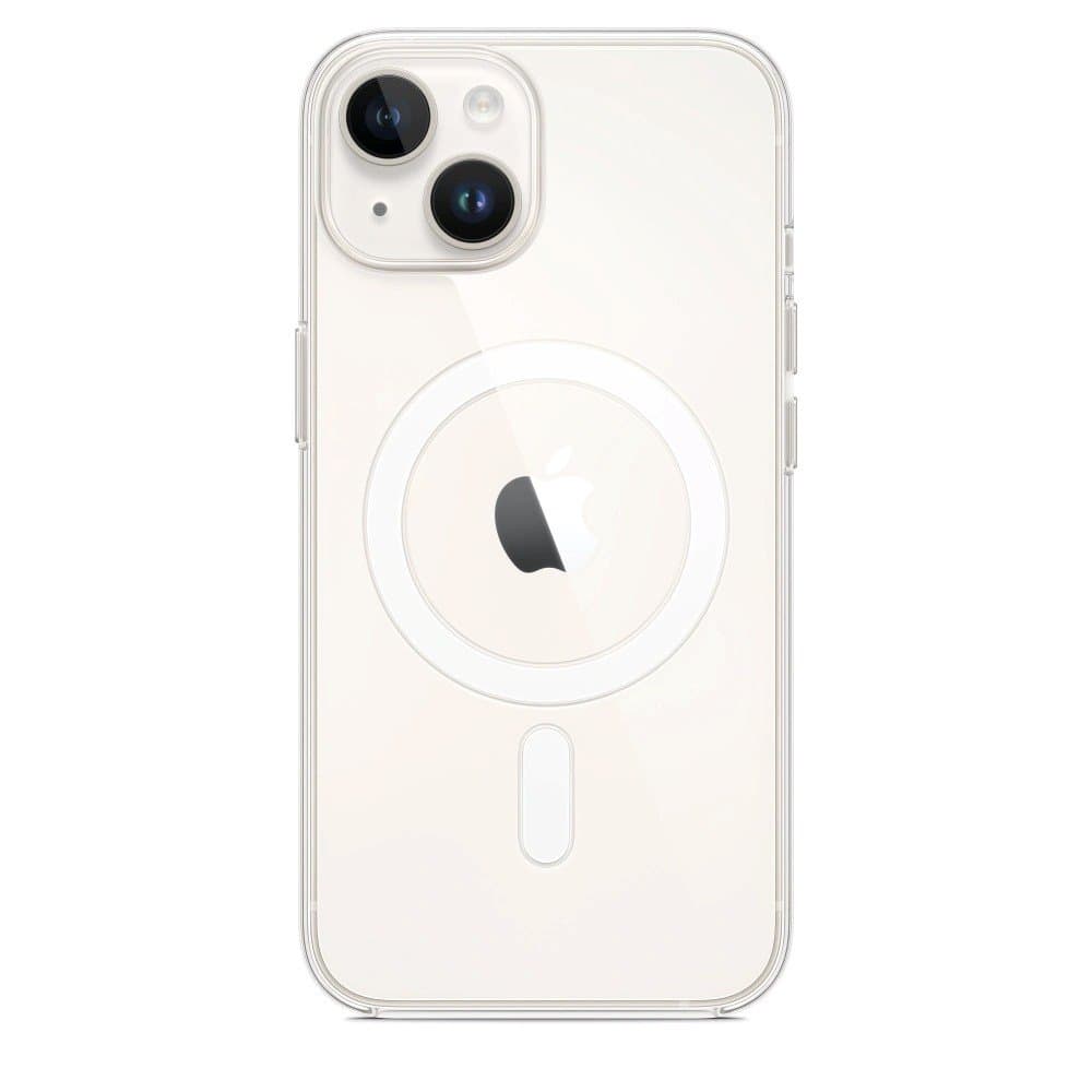 Zadní kryt MPU13ZM/A Apple Clear MagSafe pro iPhone 14 Transparent
