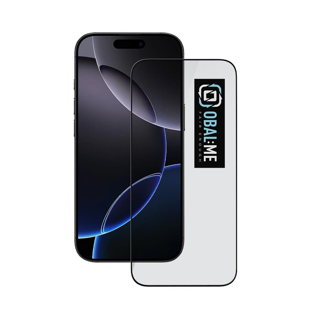 Tvrzené sklo OBAL:ME 5D pro Apple iPhone 17 Pro Max Black
