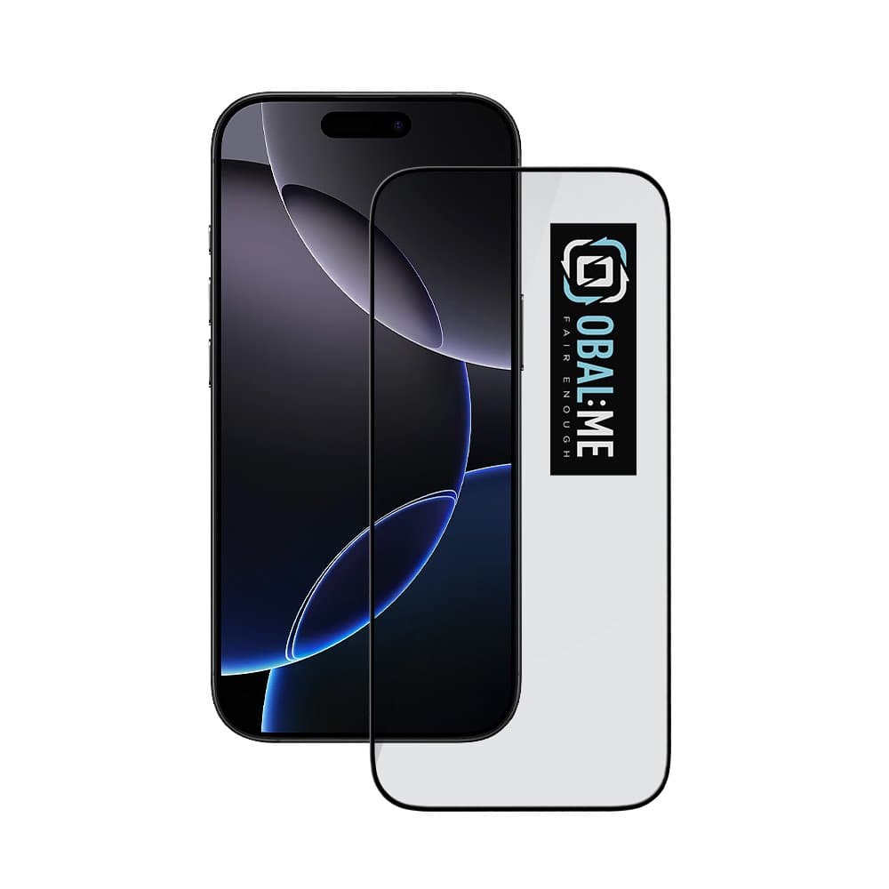 Tvrzené sklo OBAL:ME 5D pro Apple iPhone 17-17 Pro Black - náhled 1