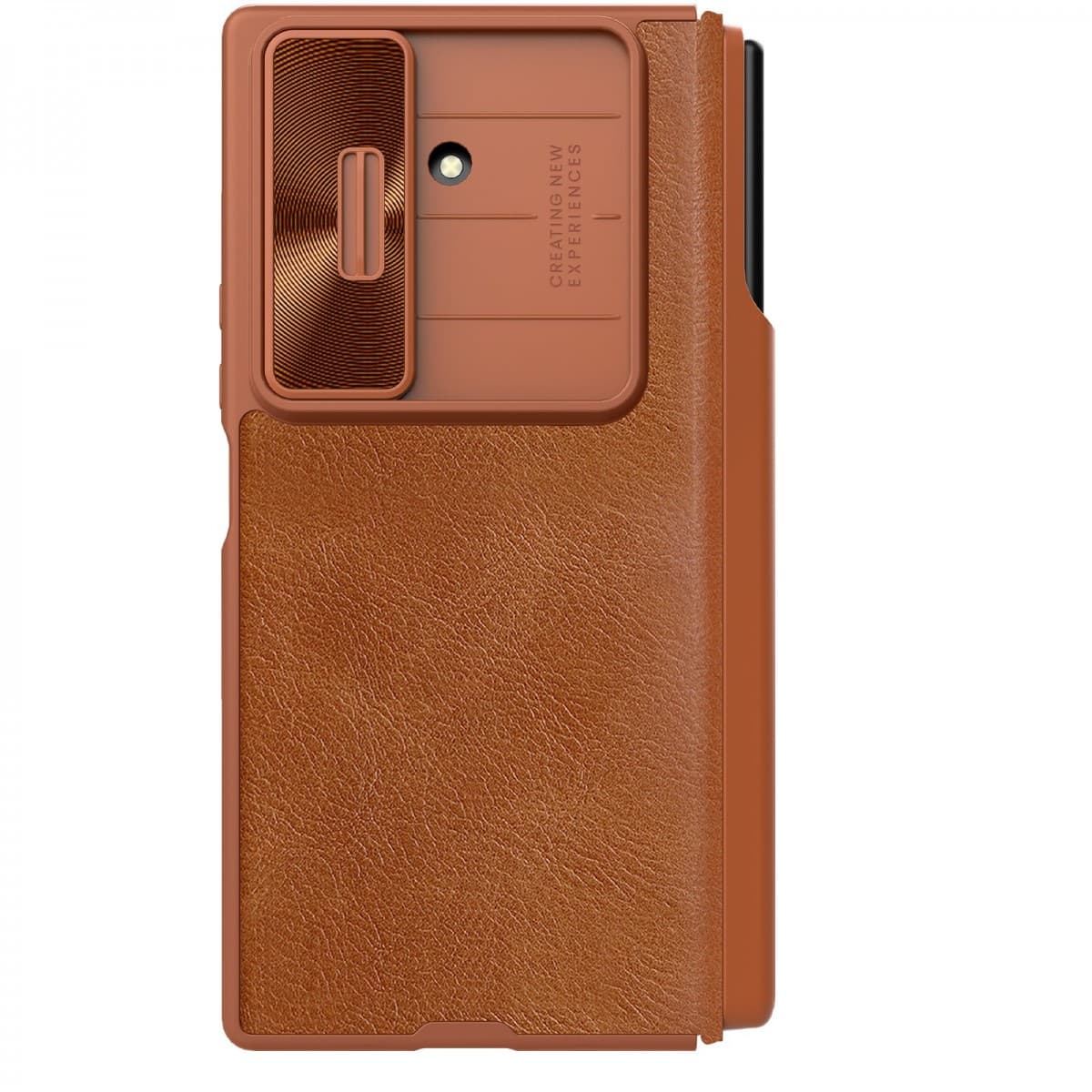 Knížkové pouzdro Nillkin Qin Book PRO Pen Slot pro Samsung Galaxy Z Fold 7 Brown - náhled 1
