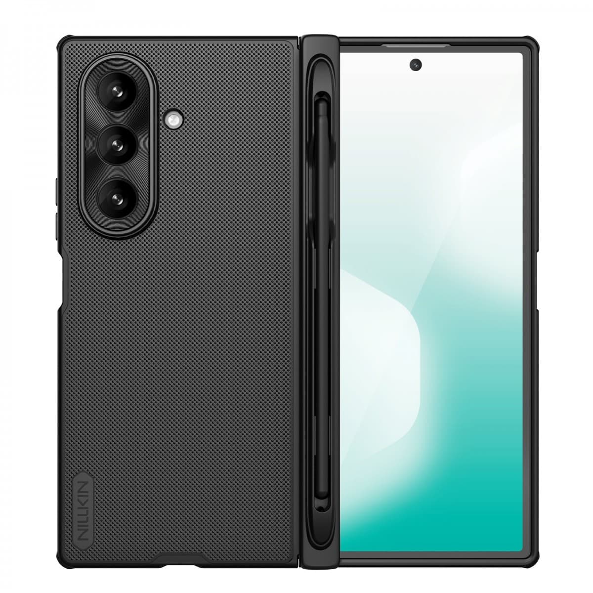 Zadní kryt Nillkin Super Frosted FOLD Pen Slot pro Samsung Galaxy Z Fold 7 Black - náhled 1