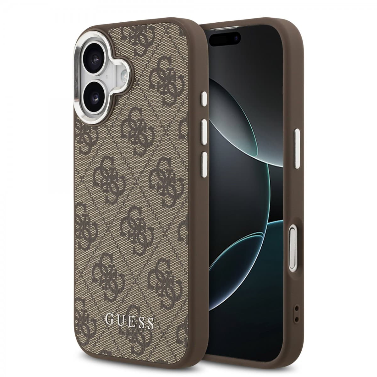 Zadní kryt Guess 4G MagSafe pro iPhone 17 Brown - náhled 1