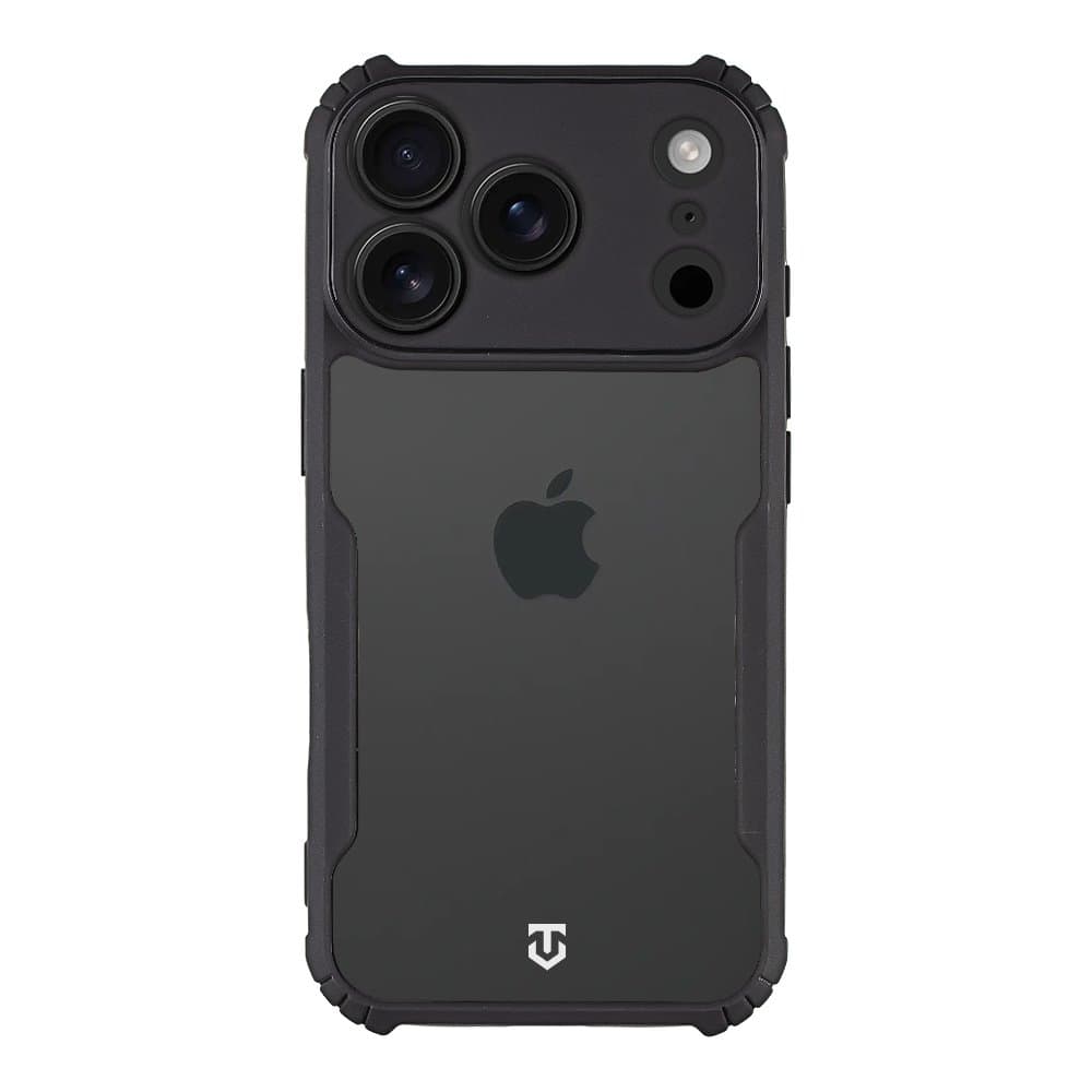 Zadní kryt Tactical Quantum Stealth pro Apple iPhone 17 Pro Clear/Black - náhled 1
