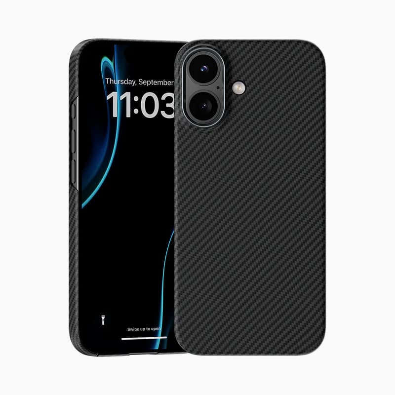 Zadní kryt Benks Magnetic Armor Air Kevlar Metal Frame 600D (0067) pro iPhone 17 black - náhled 1