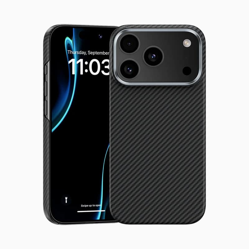 Zadní kryt Benks Magnetic Armor Air Kevlar Metal Frame 600D (0070) pro iPhone 17 Pro Max black - náhled 1