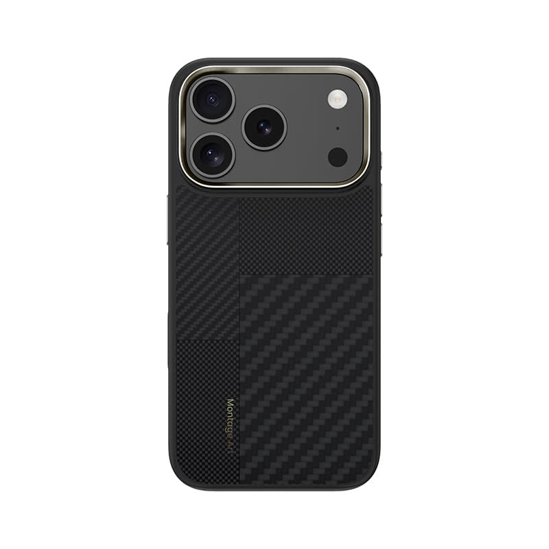 Zadní kryt Benks Montage Magnetic Armor Pro Kevlar Metal Frame 600D+1500D (MA70) pro iPhone 17 Pro Max black - náhled 1