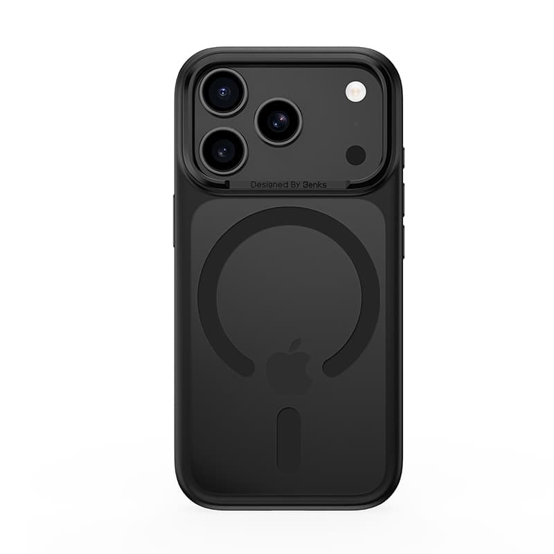 Zadní kryt Benks Magnetic Mist Metal Frame (0070) pro iPhone 17 Pro Max black - náhled 1
