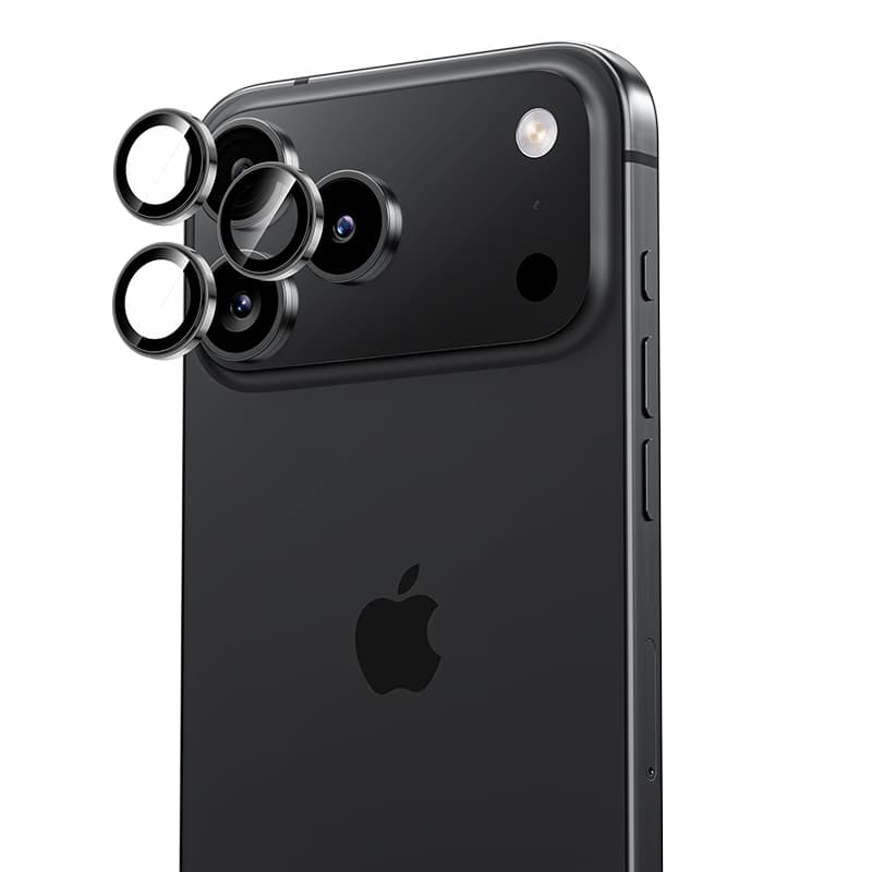 Tvrzené sklo Benks DR Sapphire Lens Protector na čočky fotoaparátu pro iPhone 17 Pro-17 Pro Max black - náhled 1